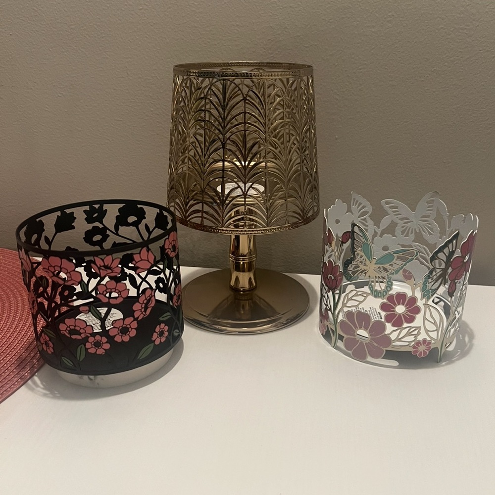 Bath & Body Works 3-wick candle holders x3 - Picture 12 of 12
